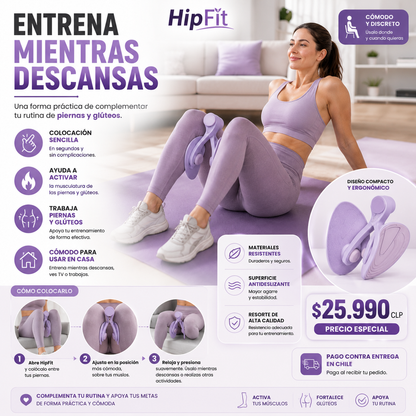 HipFit | Ejercitador de pelvis