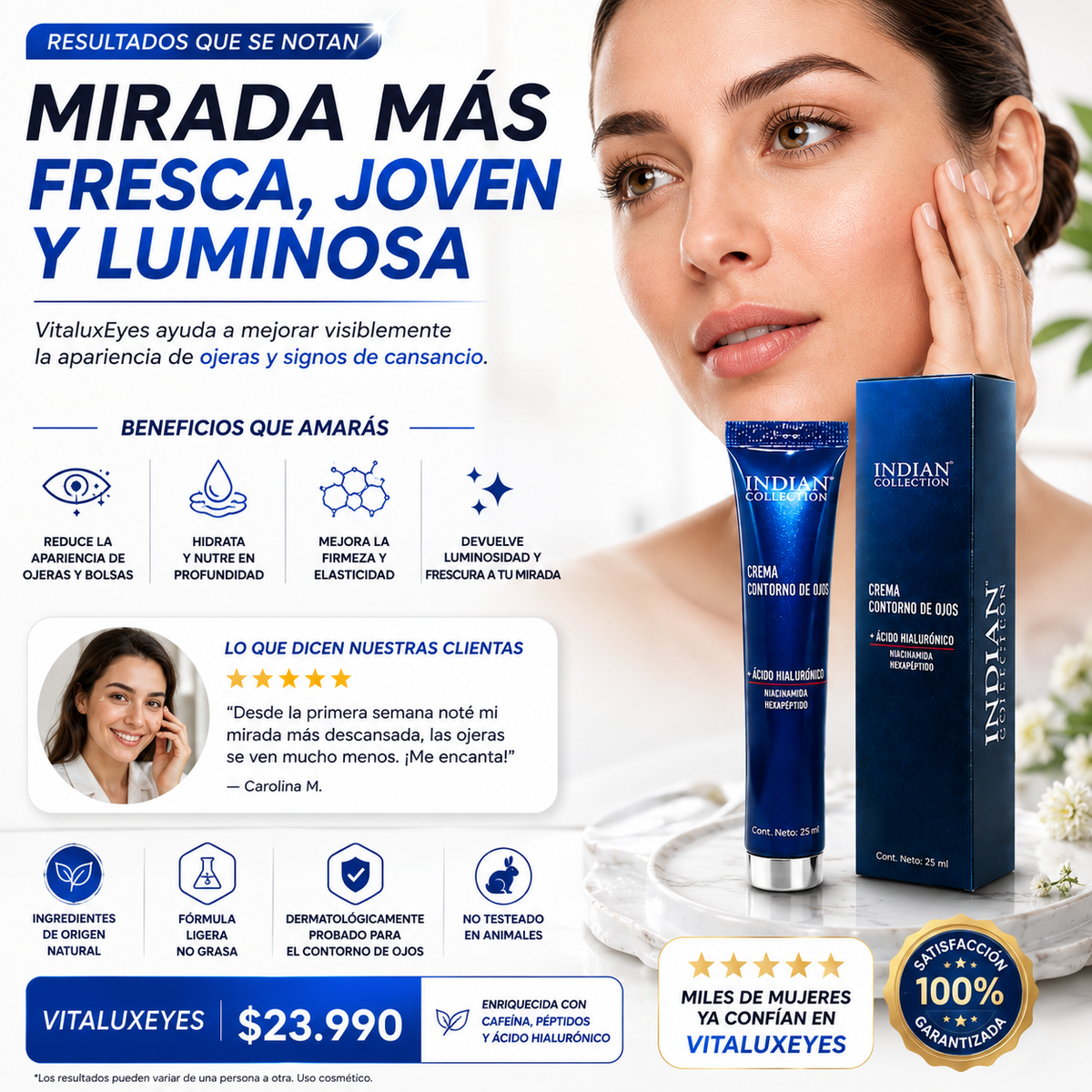 Vitalux Eyes | Crema Antiojeras