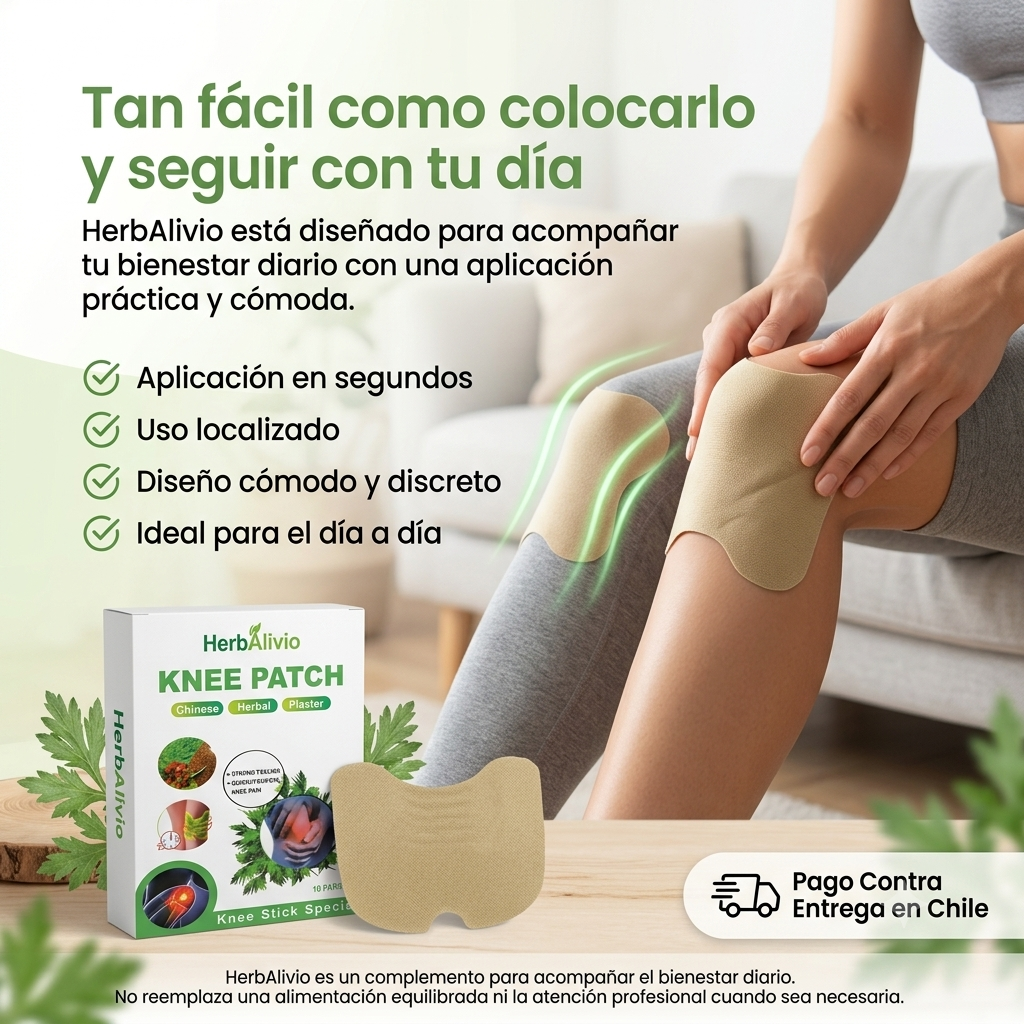 HerbAlivio | Parches naturales para el dolor